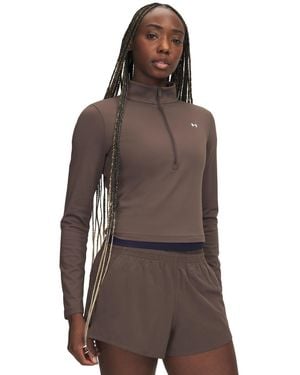 Under Armour Motion Half-zip Sweatshirt - Brown