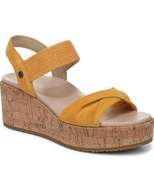 Vionic Darla Espadrille Sandals - Metallic