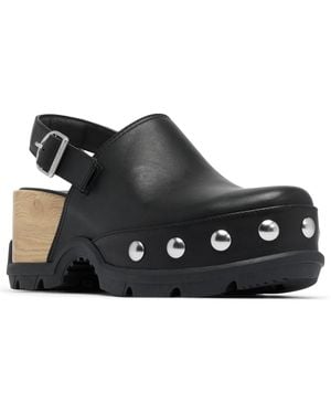 Sorel Roamin Slingback Clogs - Black