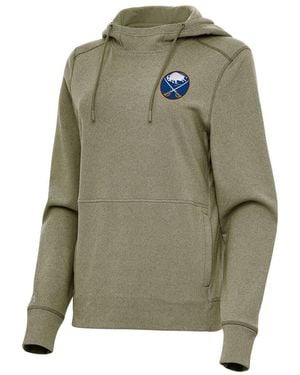 Antigua Buffalo Sabres Justice Pullover Hoodie - Green