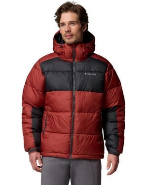 Columbia Pike Lake Ii Zip-front Hooded Jacket - Red