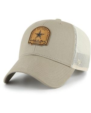 '47 Dallas Cowboys Bonehide Trucker Adjustable Hat - Natural