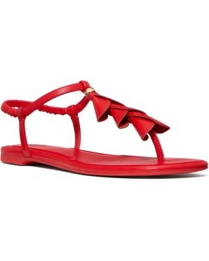 Kate Spade Lily Thong Flat Sandals - Red