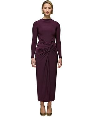 DASKA Athena Dress - Purple