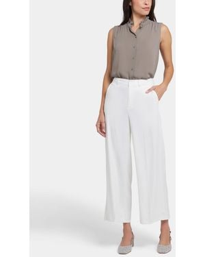 NYDJ Morgan Trouser Mid-rise Pants - White