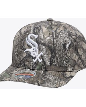Mitchell & Ness Chicago White Sox Timber Trail Snapback Hat - Gray