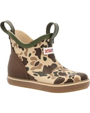XtraTuf Kids Ankle Deck Boot - Brown