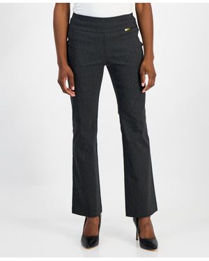INC International Concepts Petite Mid-rise Mini-bootcut Pants - Multicolor