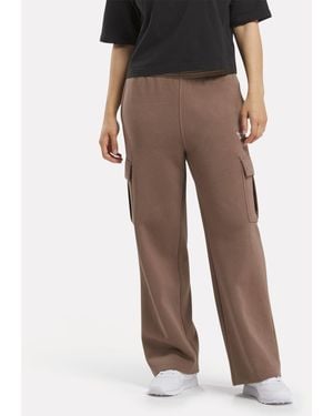 Reebok Small Logo Cargo Pants - Brown