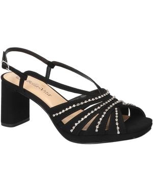 Bella Vita Chorus Block Heel Sandals - Black