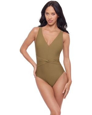 Magicsuit Esti Tummy-control One-piece Swimsuit - Brown