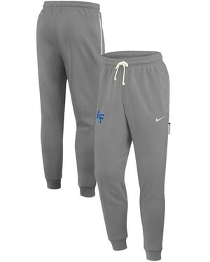 Nike Air Force Falcons 2025 Sideline Performance Taper Pants - Gray