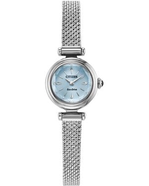 Citizen Fio Stainless Steel Bracelet Watch - Blue