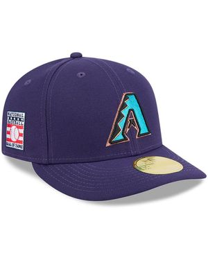 KTZ Arizona Diamondbacks Baseball Hall Of Fame 59fifty Low Profile Fitted Hat - Blue