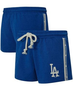 Concepts Sport Los Angeles Dodgers Birch French Terry Shorts - Blue