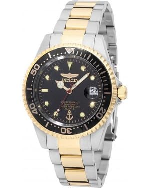 INVICTA WATCH 50137 Ocean Voyage Quartz Pc32a Metal Dial Watch - Black