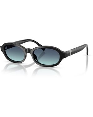 Tiffany & Co. Oval Gradient Sunglasses Tf4270u - Blue