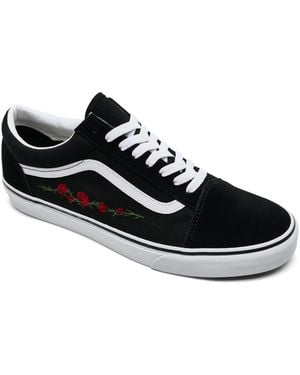 Vans Old Skool Lifestyle Sneakers From Finish Line - Black
