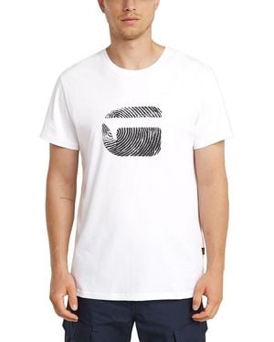 G-Star Short Sleeve Fingerprint Logo Graphic T-shirt - White