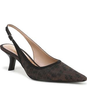 Sam Edelman Bianka Slingback Kitten-heel Pumps - Black