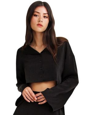 Belle & Bloom Before You Go Top - Black