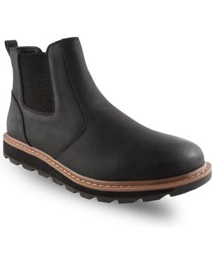 Deer Stags Jameson Lug Sole Chelsea Boots - Black