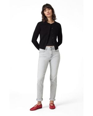 Mavi Kathleen Mid-rise Slim-fit Jeans - Black