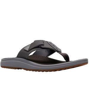 Clarks Cloud Steppers Breeze Slip-on Sandals - Brown