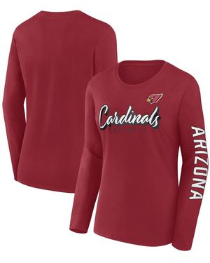 Fanatics Arizona S Cheerleader Long Sleeve T-shirt - Red