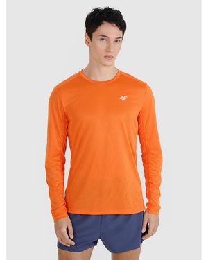 4F Quick-drying Running Longsleeve - Orange