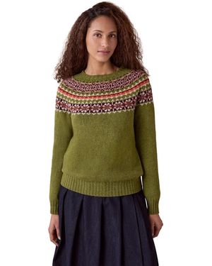 Celtic & Co. Highlands Crew Neck Sweater - Green