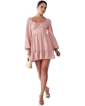 ST MRLO Wrenn Mini Dress - Red