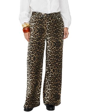 Masai Mapassang Leopard Print Jeans - Multicolor