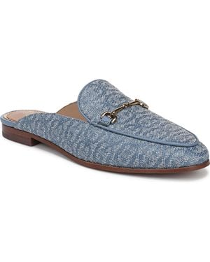 Sam Edelman Linnie Tailored Mules - Blue
