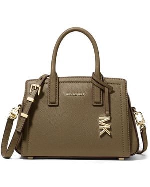 Michael Kors Laila Extra- Small Leather Crossbody - Metallic