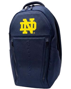 Under Armour Notre Dame Fighting Irish No Weigh Backpack - Blue