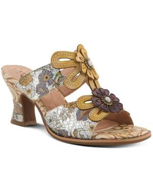 L'ARTISTE Spring Step Alania Sandal - Metallic