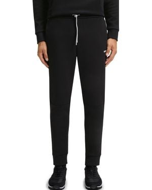 BOSS Boss By Cotton-blend Tracksuit Bottoms - Black