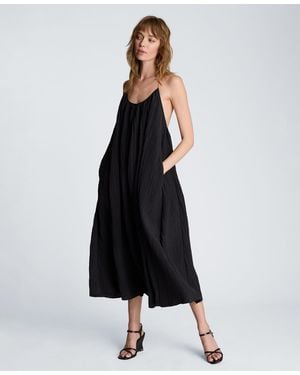 Kenneth Cole Halter Neck Midi Dress - Black