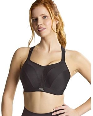 Panache Power 5021 Underwire Sports Bra - Black