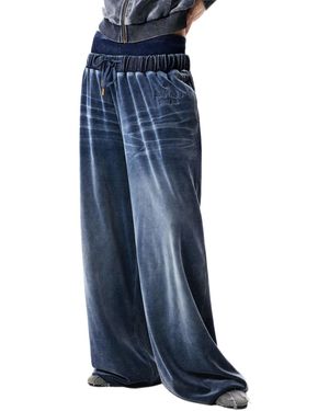 Desigual Masha Popova Knit Pants - Blue