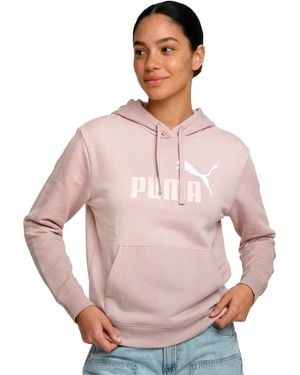 PUMA Ess 2 Color Logo Graphic Hoodie - Pink