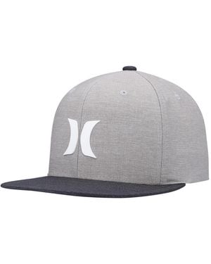 Hurley Phantom Core Snapback Hat - Gray