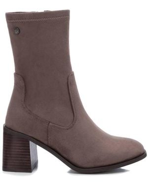 Xti Fashion Sock Boots - Brown