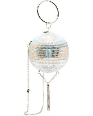 Betsey Johnson Dancing Queen Disco Ball Bag - White