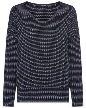 Olsen Viscose Blend Top - Blue
