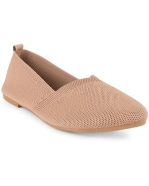 Tahari Bali Knit Flat - Natural