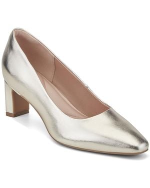 Rockport Merida Block Heel Pumps - White