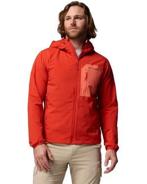 Columbia Tall Heights Iii Hooded Softshell Jacket - Red