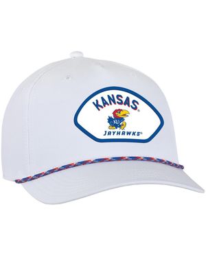Ahead Kansas Jayhawks Alto Rope Adjustable Hat - Blue